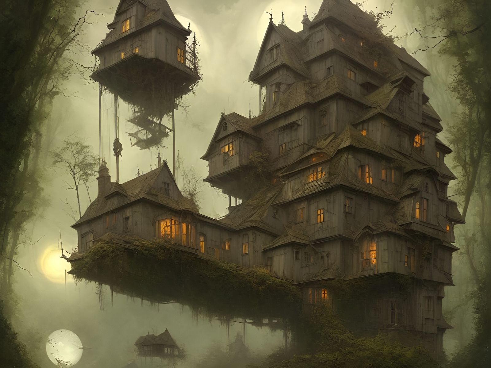 Terrifying Abandoned House with Gravitational Anomaly