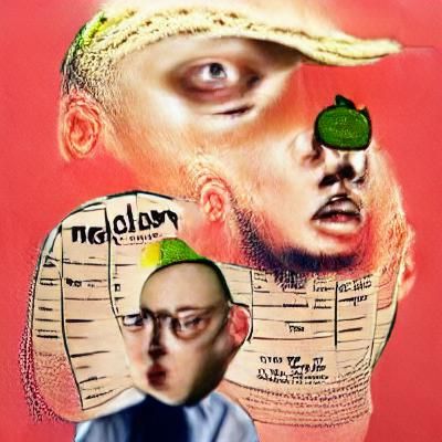 Cartoon Melon Head Rap Reviewer