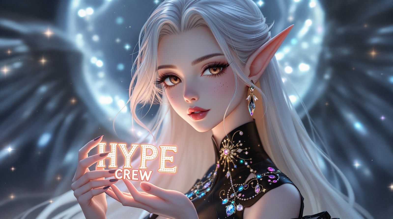 ᛊᛁᛚᚢᛖᚱ (Silver) the Hype Crew Goddess