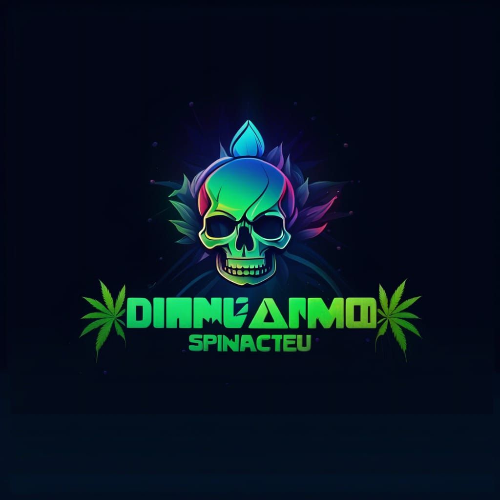 Dinamo Spinacetu Rastafari Skull Football Logo