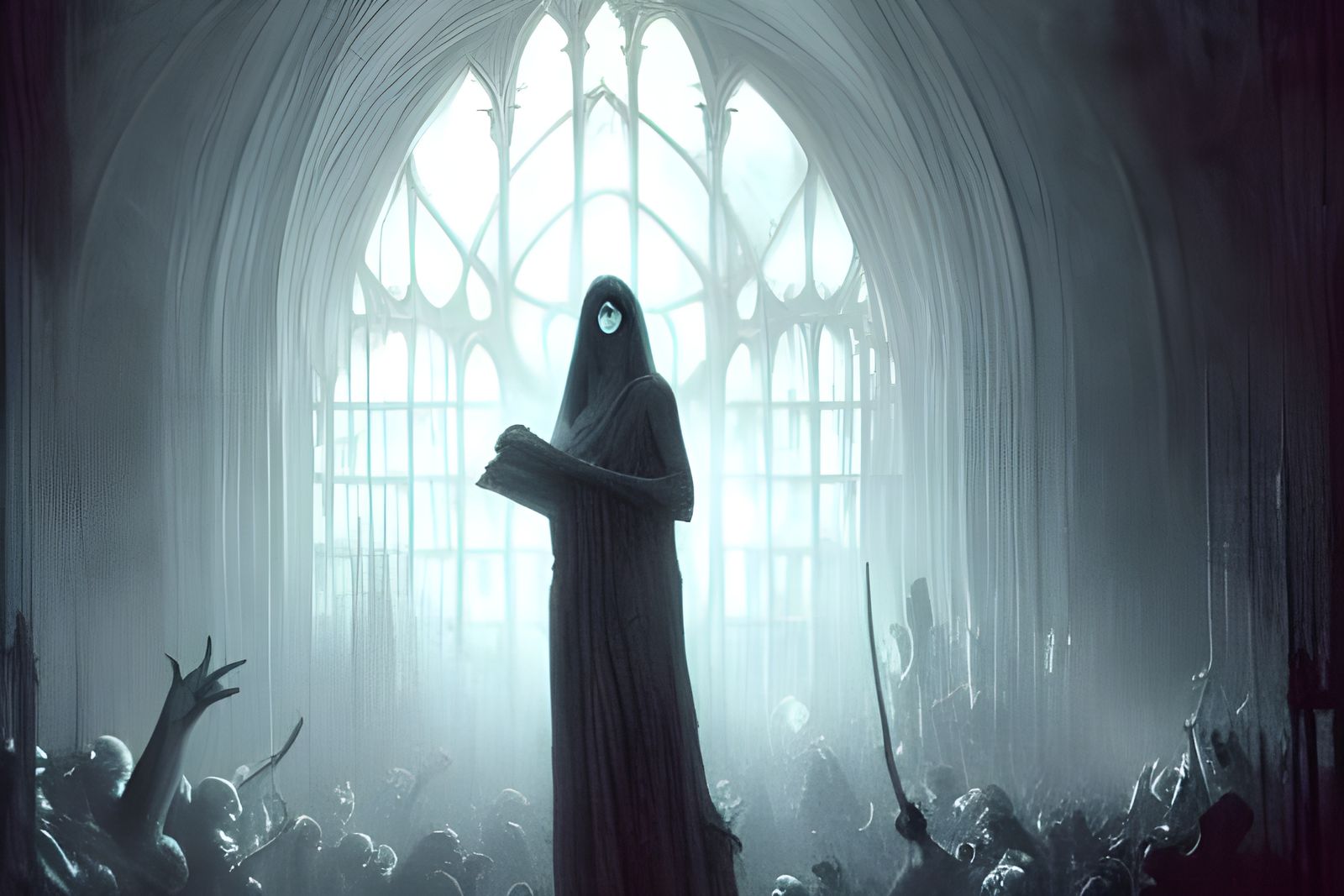 Horror Scene in the Style of Gustave Doré