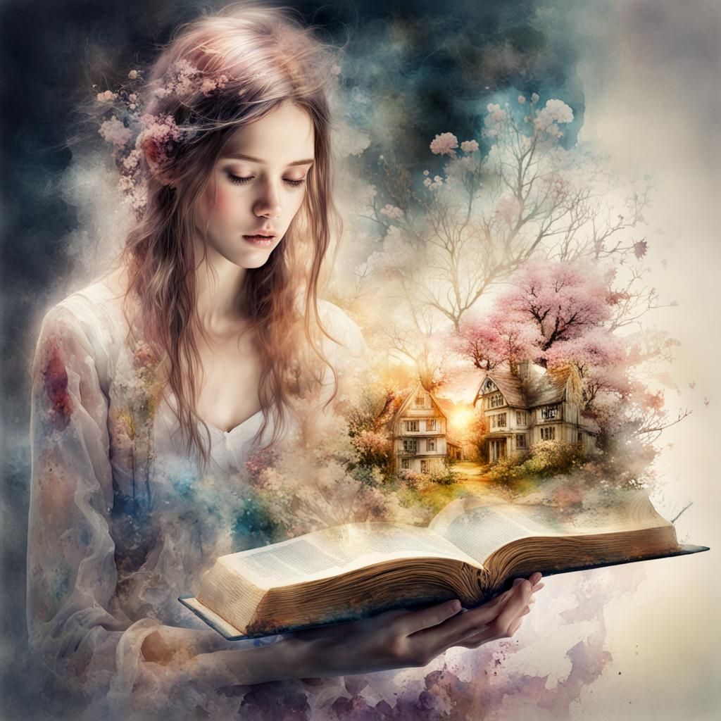 Spring Paradise Unveiled in Watercolor Book