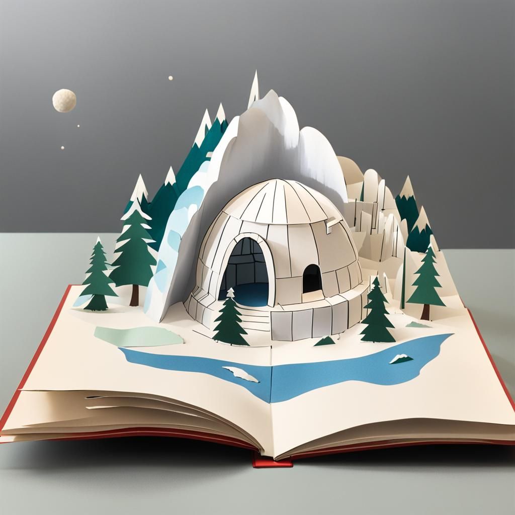 Igloo Revealed in Pop-Up Book
