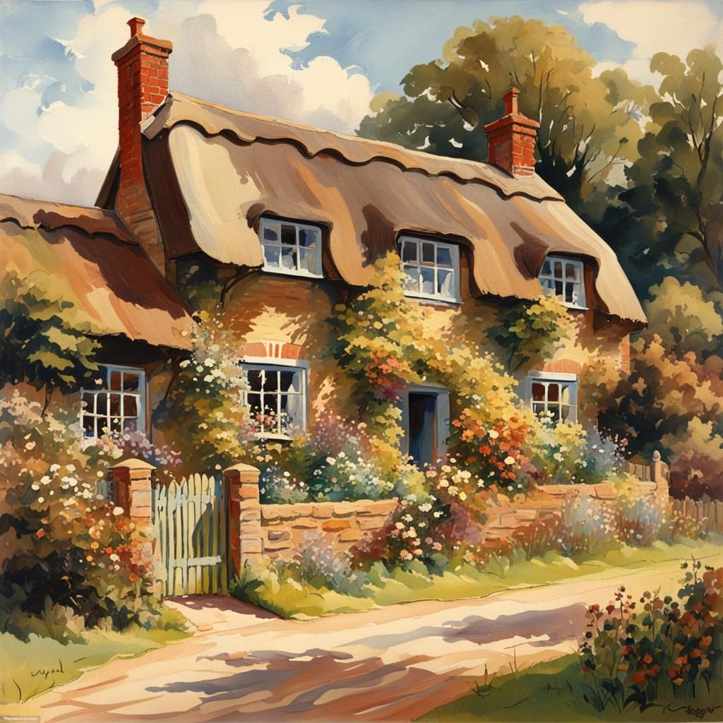 Idyllic Cottage in the English Countryside