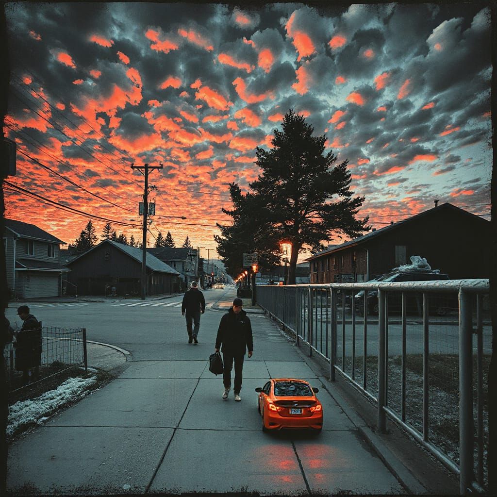 Surreal Borderland: Eccentric Photo-Ink Painting