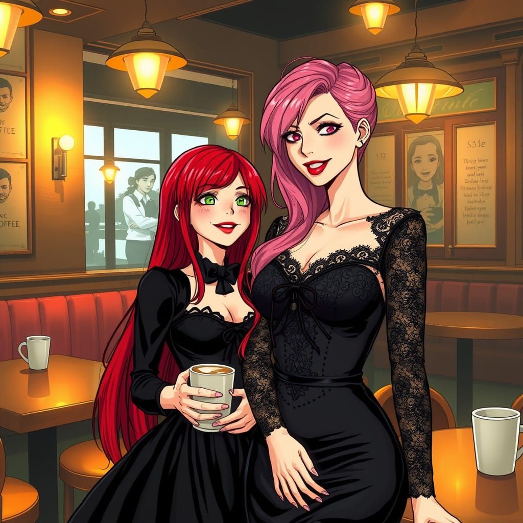 Coffee with a friend!