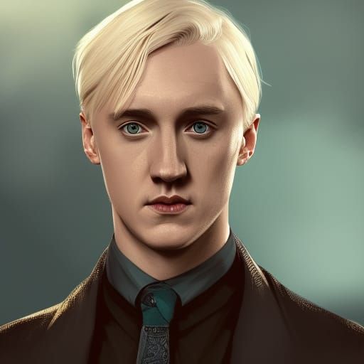 Draco Malfoy Portrait in Unreal Engine 5