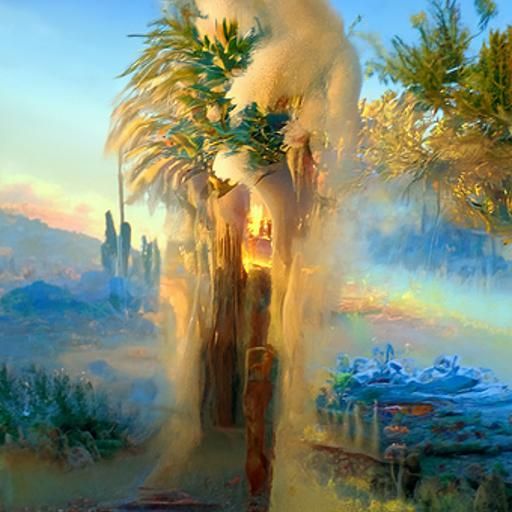 Desert Sunrise: Sudden Fame in Ethereal Fantasy Style