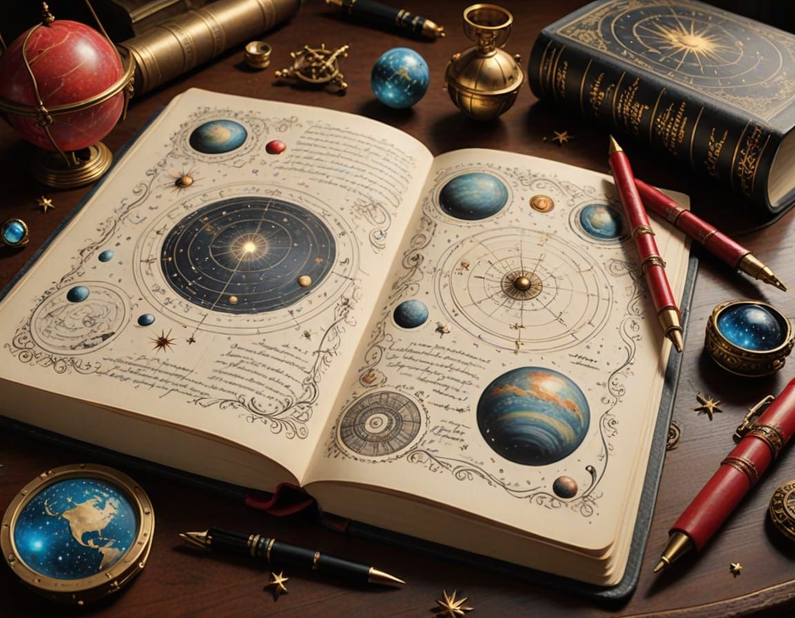 Ethereal Fantasy Journal of Planets and Stars