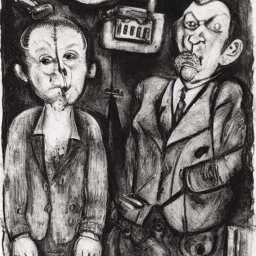 Locksmith Vasya's Divorce: An Expressionist Portrait