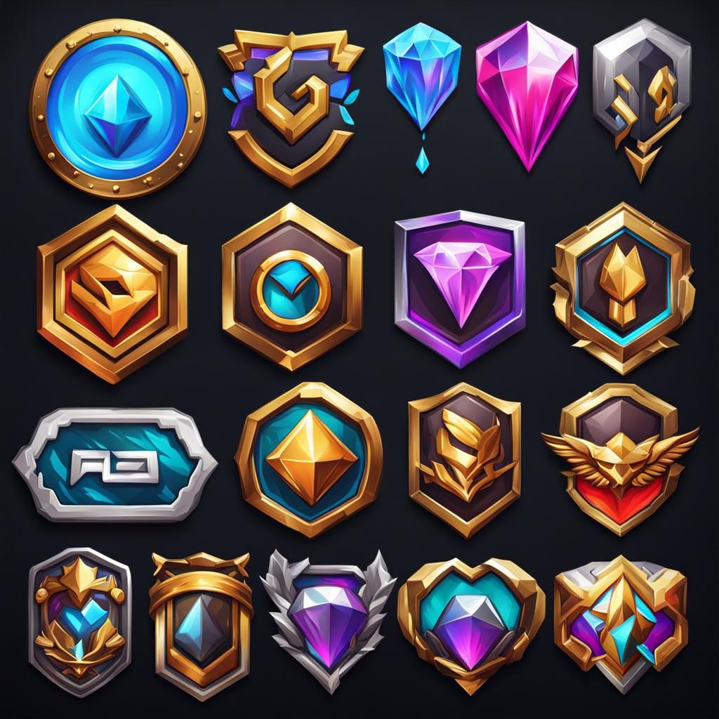 Tiered Subscriber Badges in Graffiti Art Style