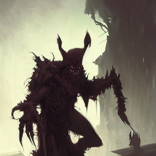 Sinister Goblin Portrait in Fantasy Style