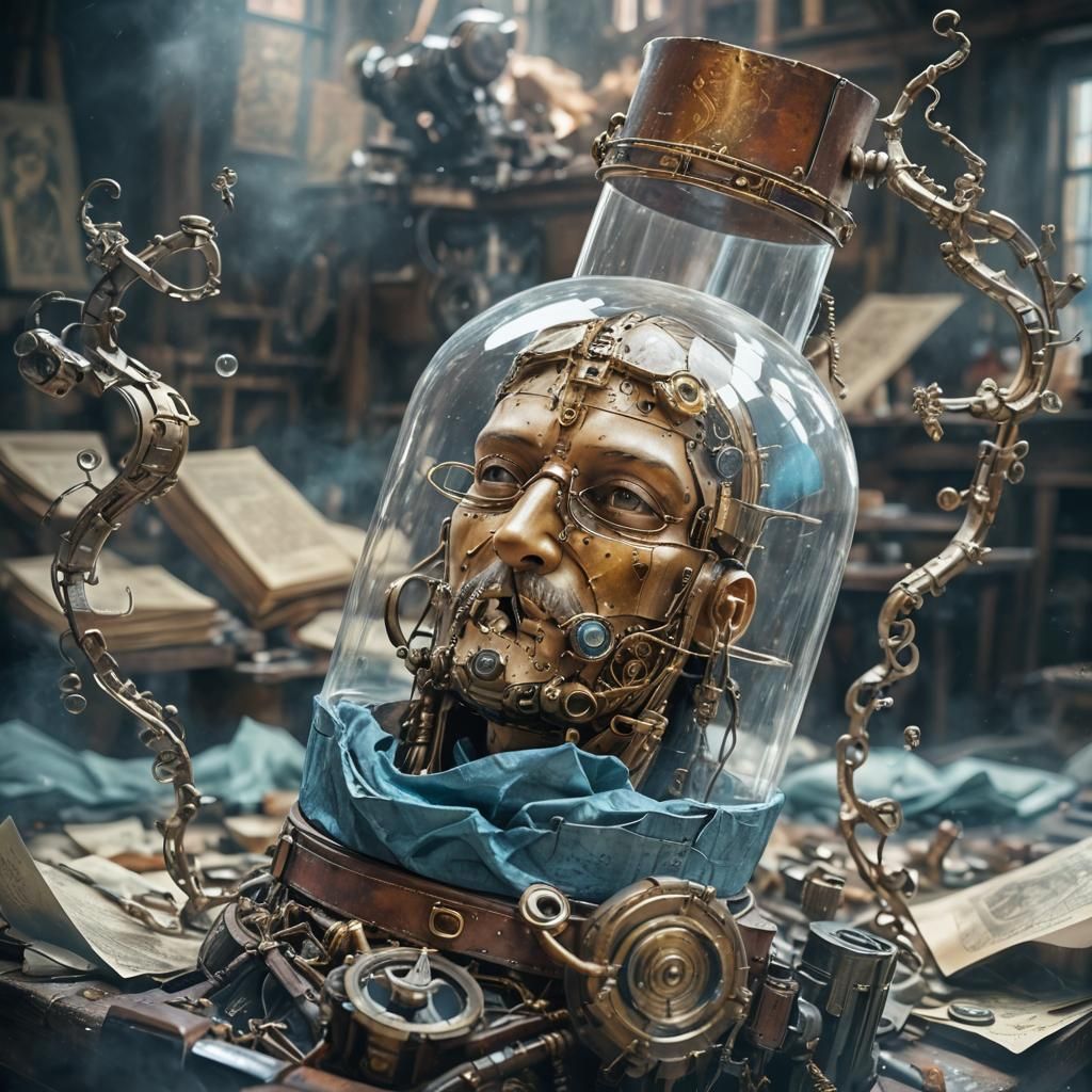 Steampunk Da Vinci in High Fantasy Workshop