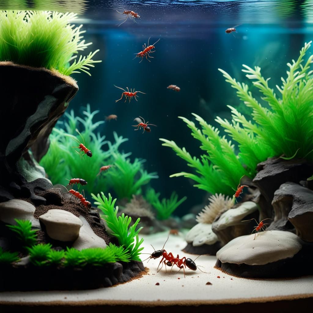 Ants and Fish Gaze into Each Other's Worlds