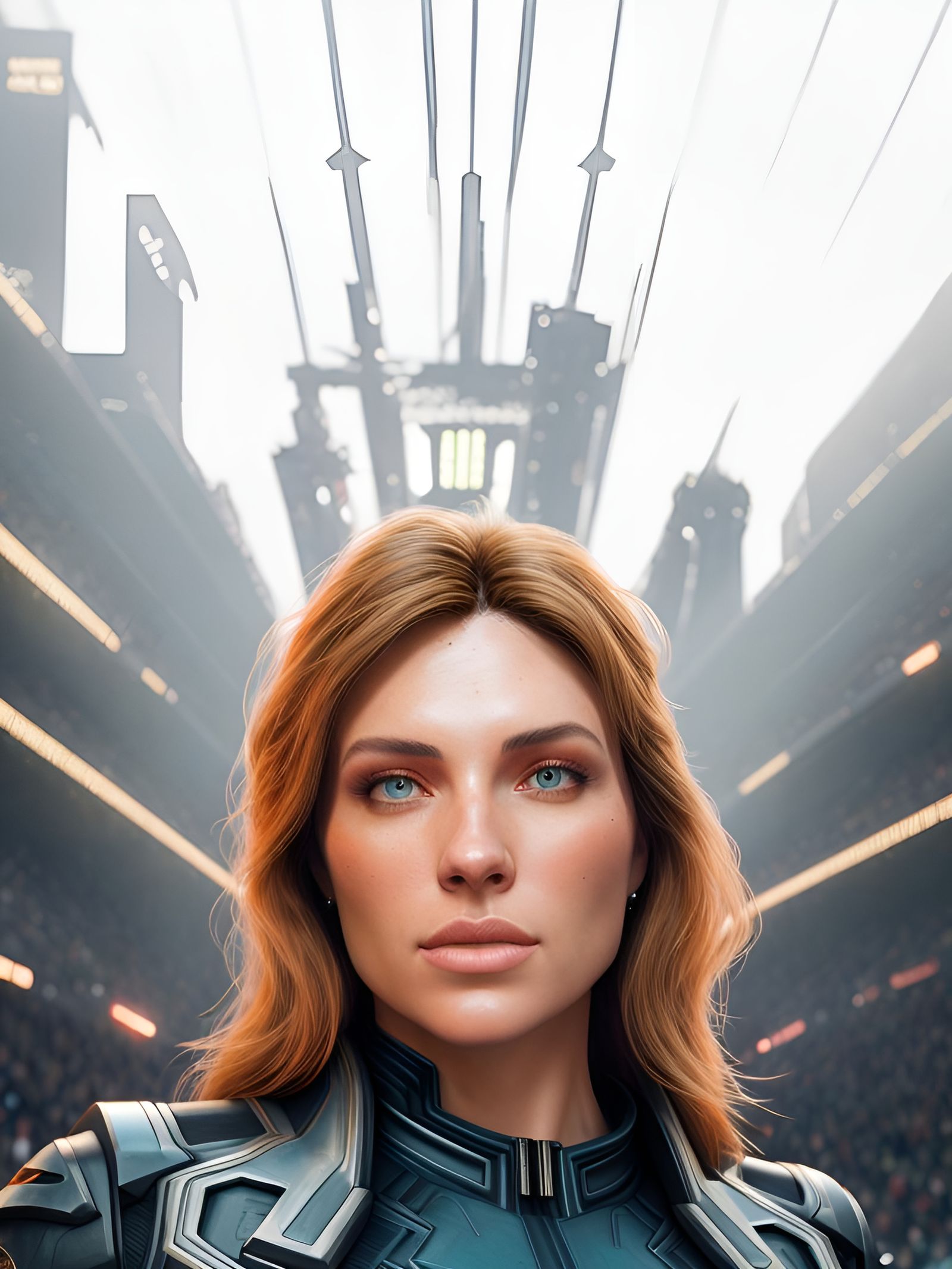 Girl at Metallica Concert, Professional Photography