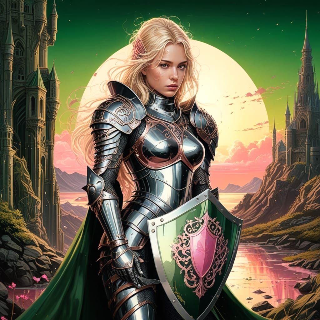 Medieval Princess Shield