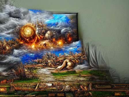 Apocalyptic Renaissance Painting in 8K Resolution