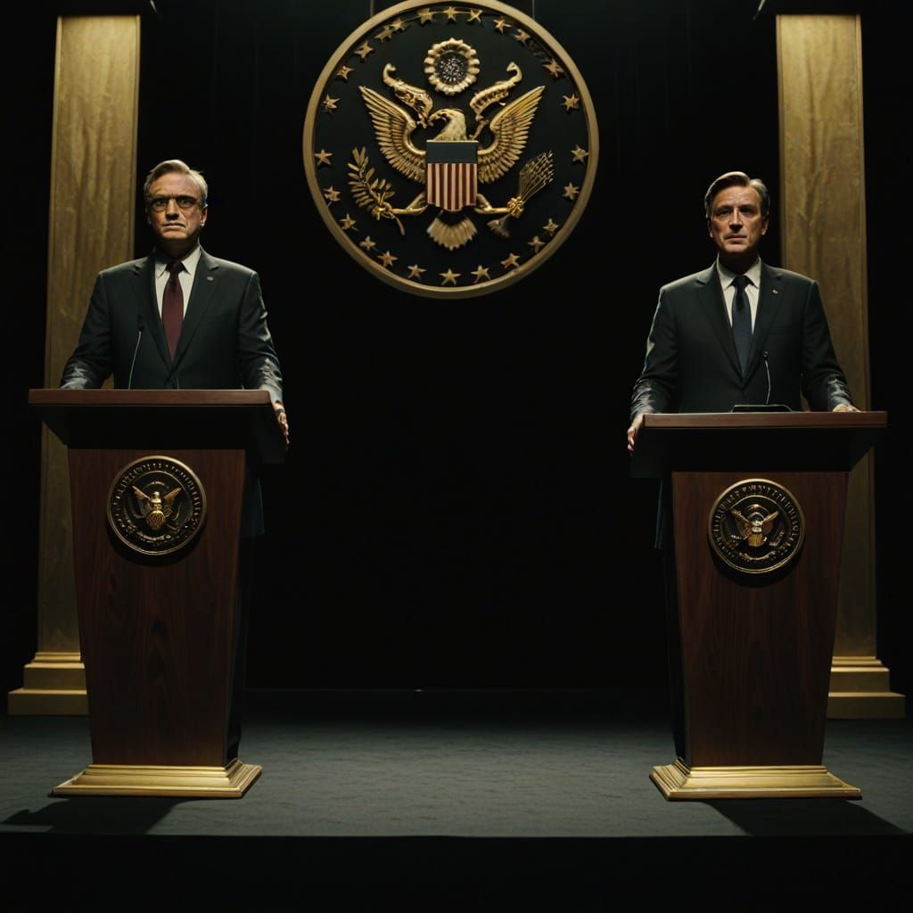 Corrupt Politicians Debate with Dark Visions