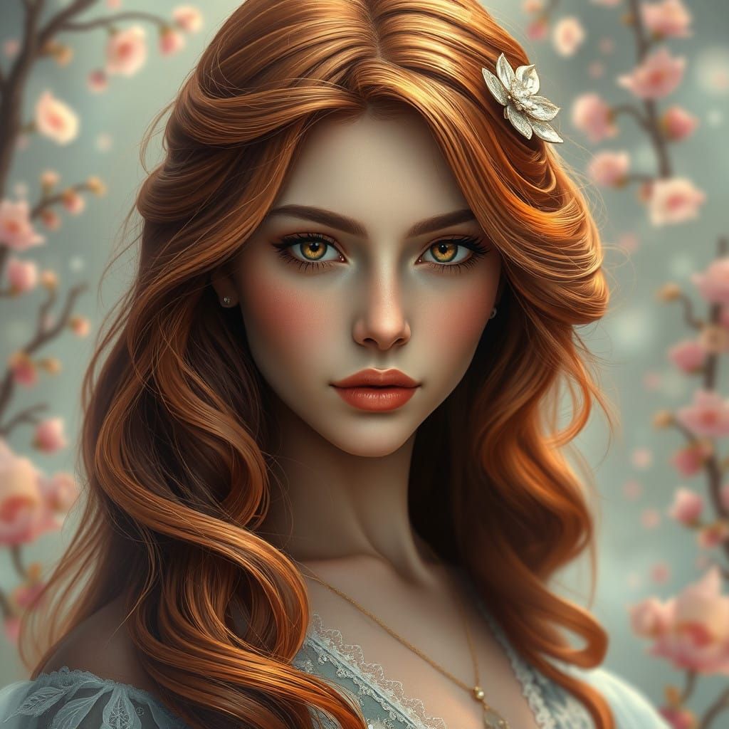 Goddess of Whimsy in Dreamlike Hues