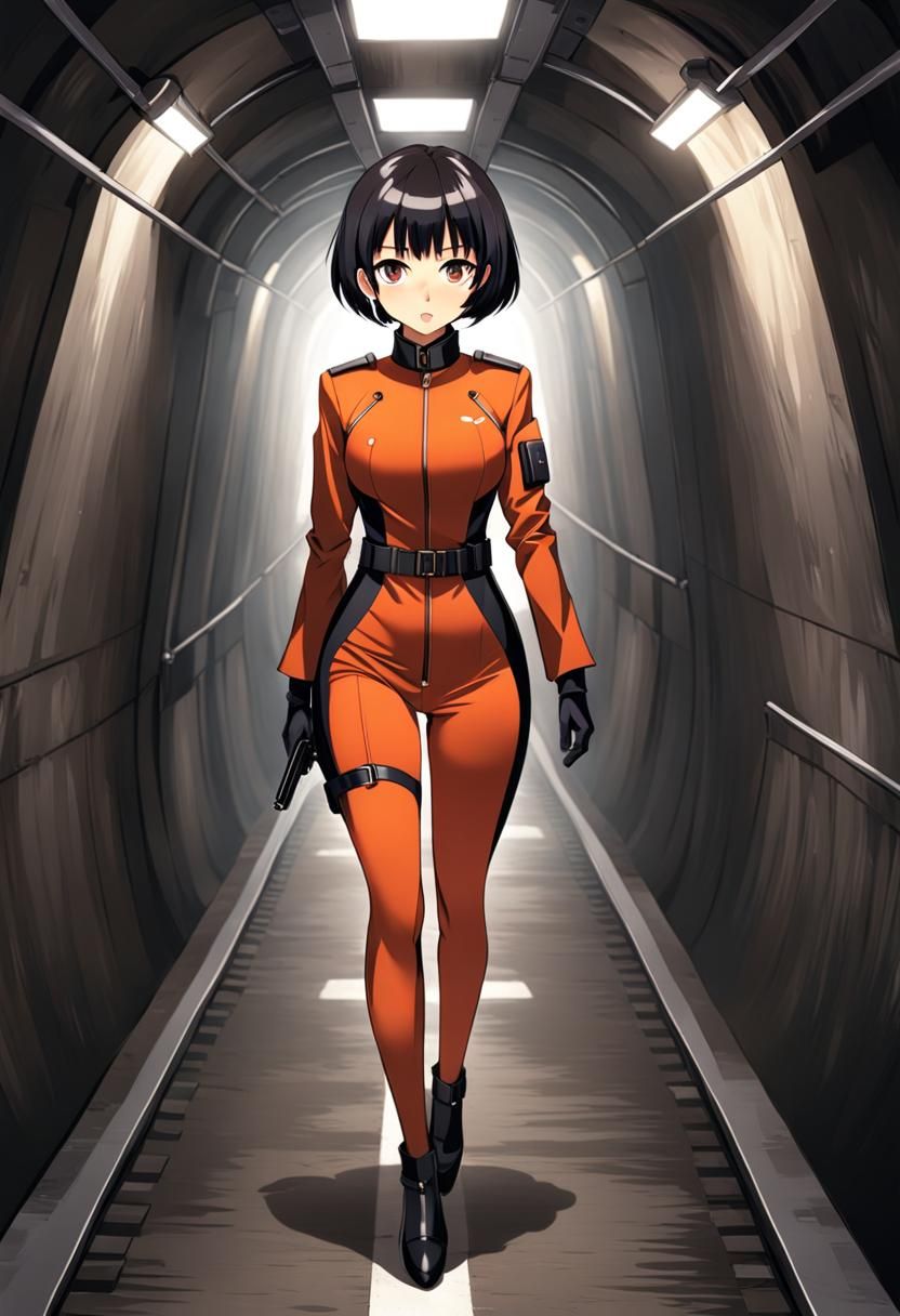 Anime Spy in Underground Path