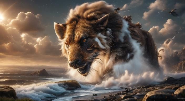 Hyperrealistic Landscape in 16K Resolution