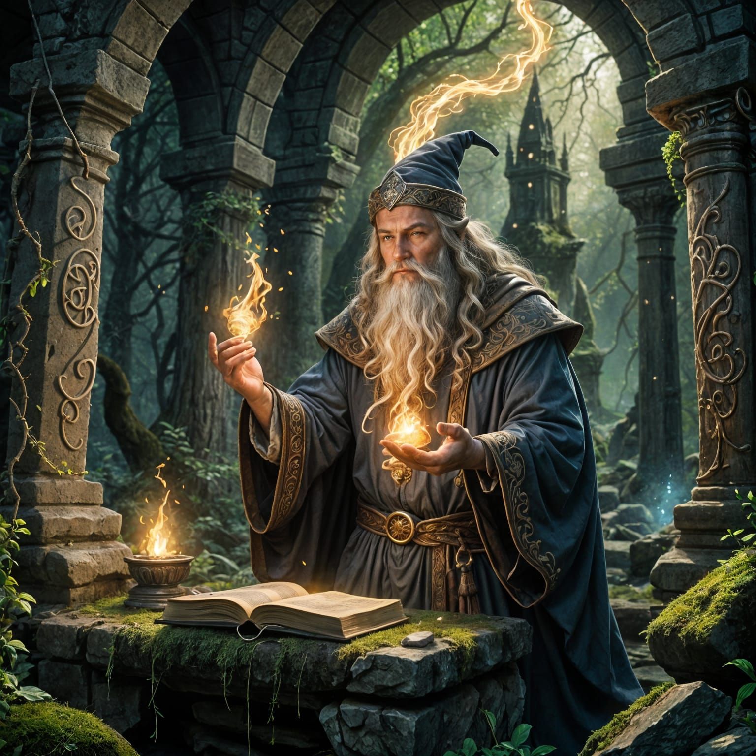 Magical AI Generated Image