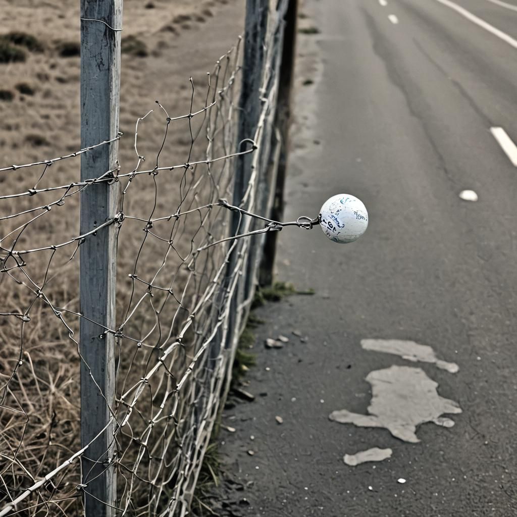 Surreal Crossroads: A Matte Painting of Choice