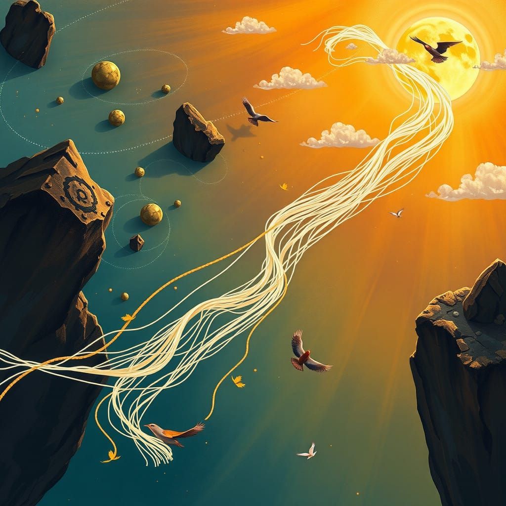 The Cosmic Weaver in Auronaschka-Verse