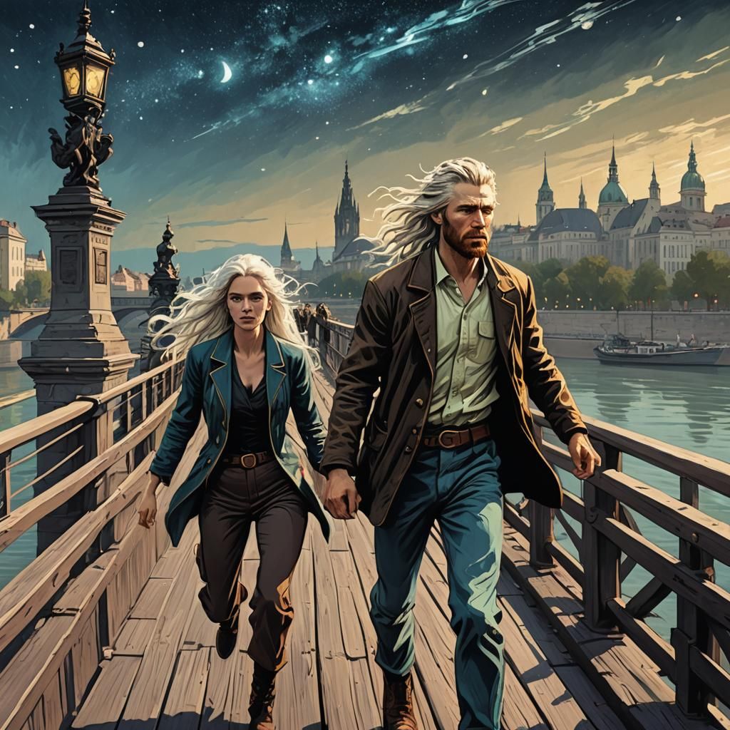 Book Theft in Budapest: A Van Gogh-Style Scene