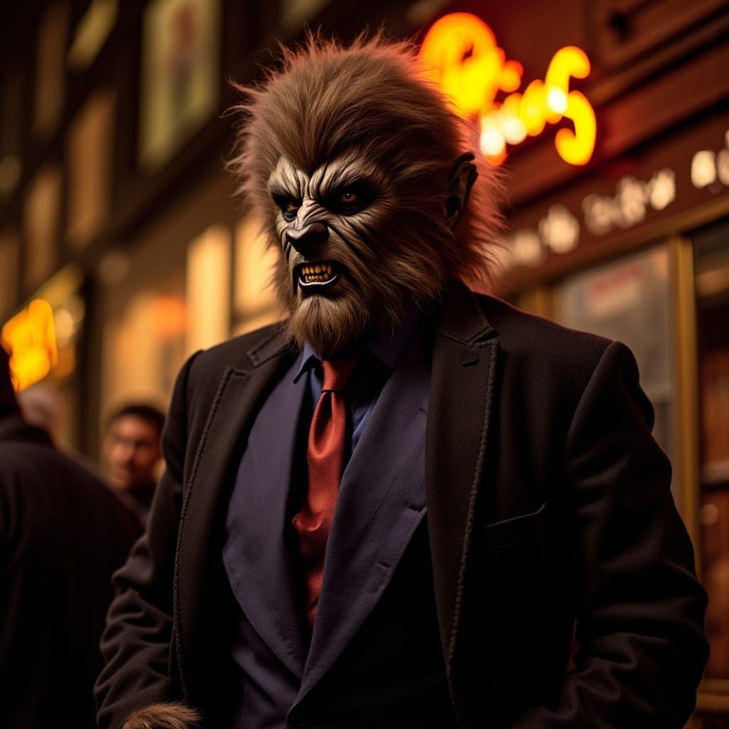 Werewolf in London: Tailored Suit and City Bar