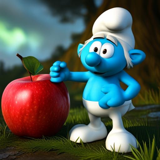 Smurf (Apple for Scale)