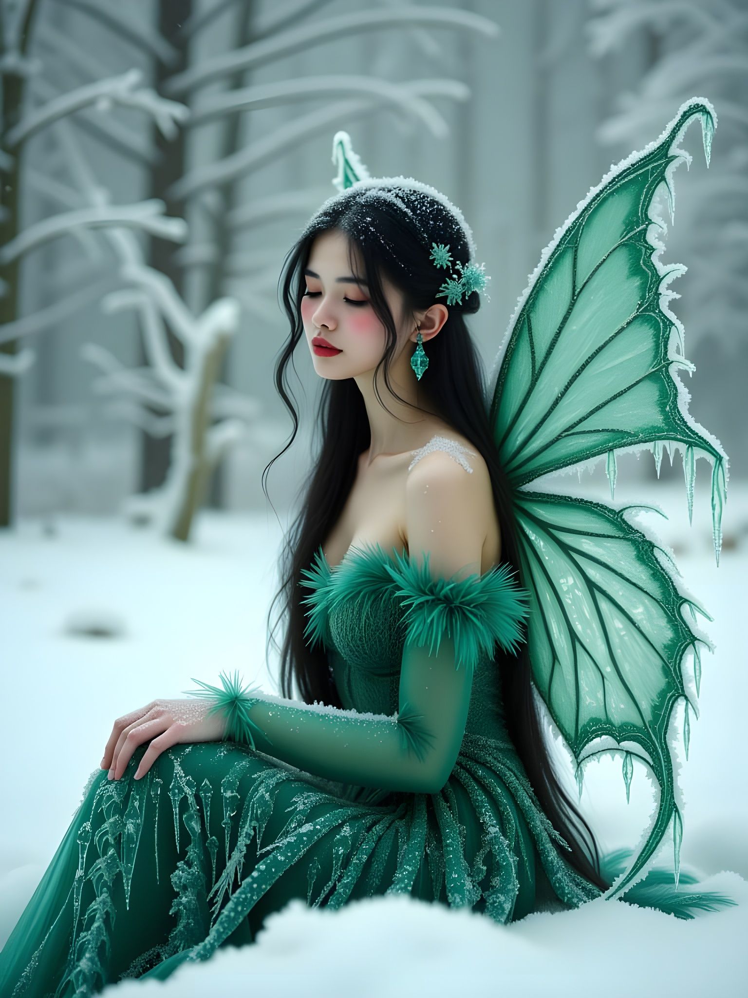 Enchanted Frost Faerie Queen