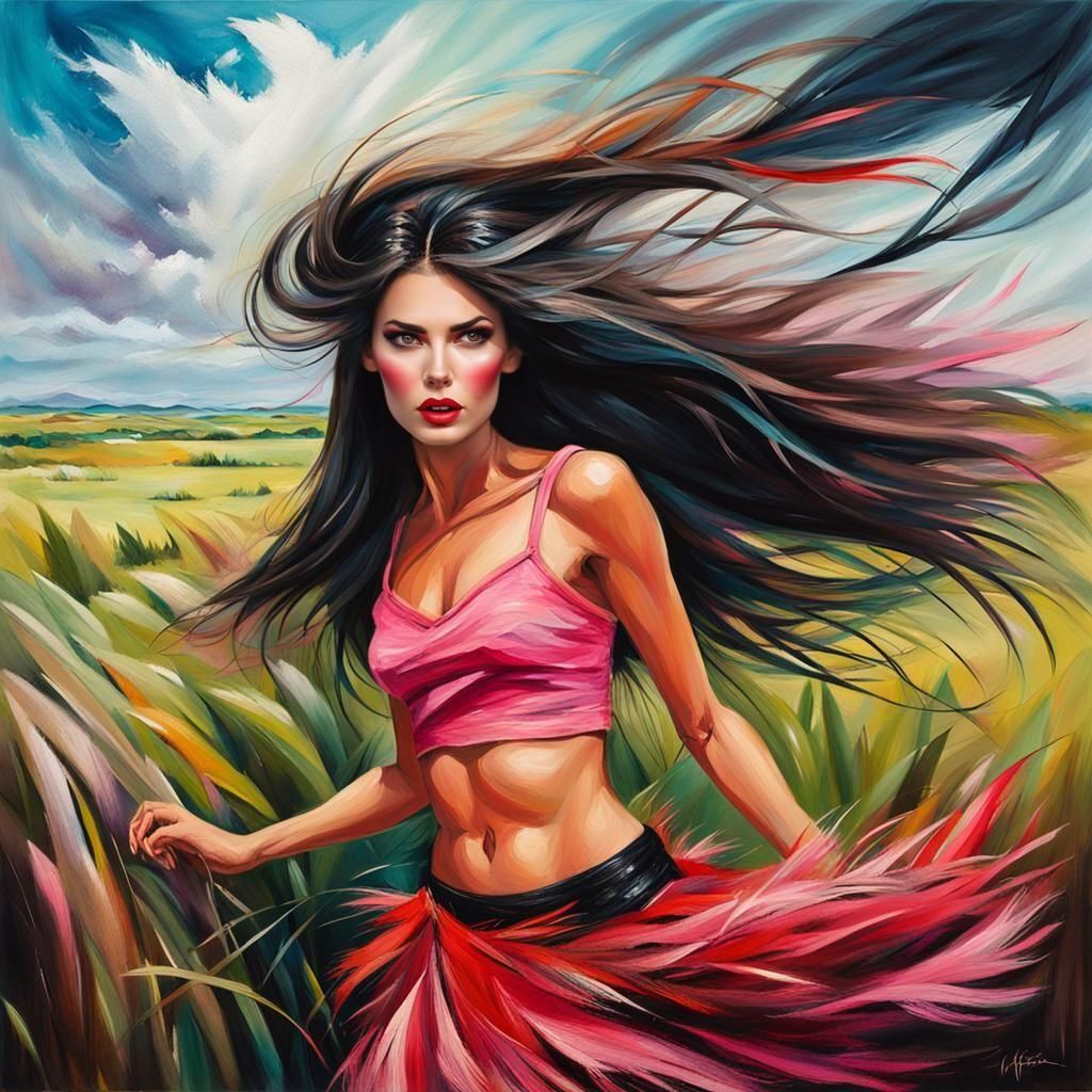 Anna-Maria Sieklucka Portrait with Flying Fox