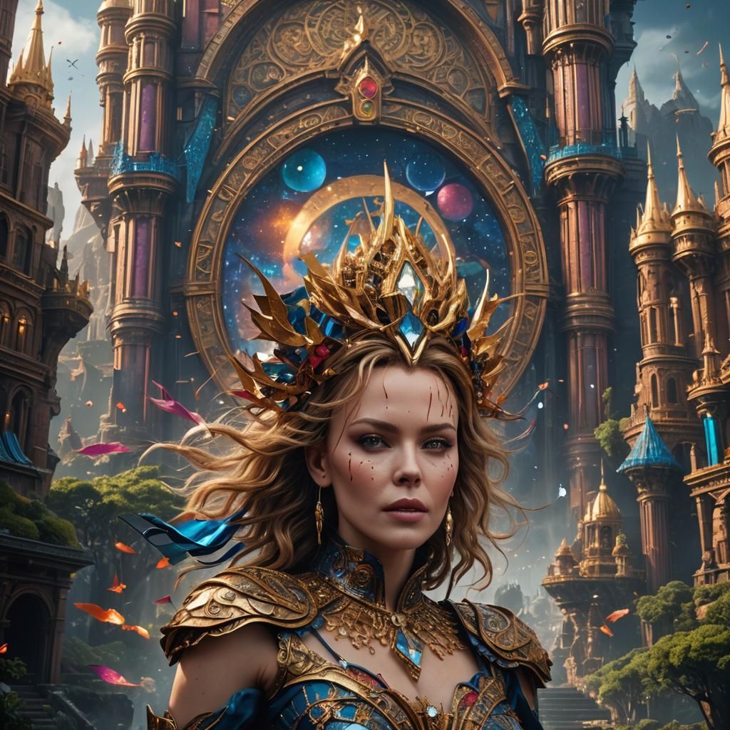 Kylie Minogue: Detailed Matte Painting in Unreal Engine