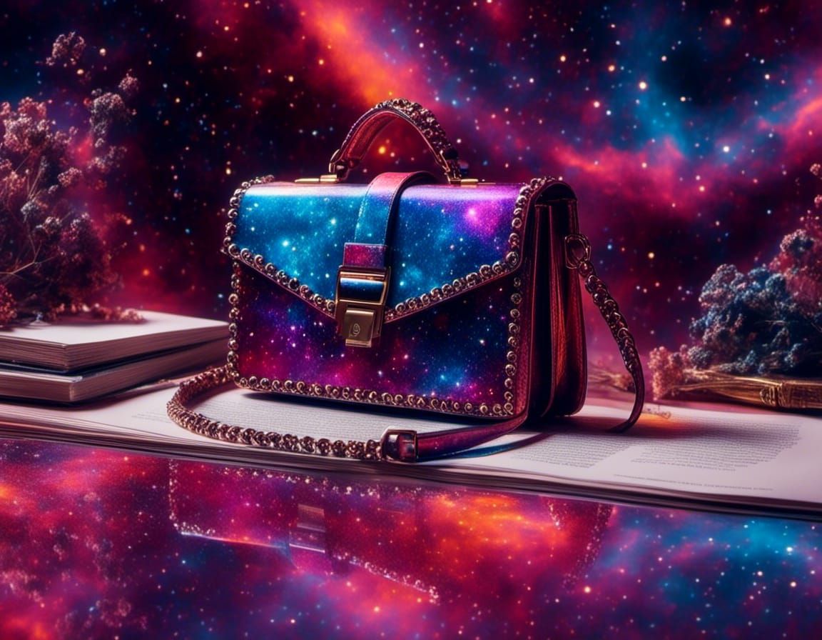 Cosmic Designer Purse in Modern Feminine Style