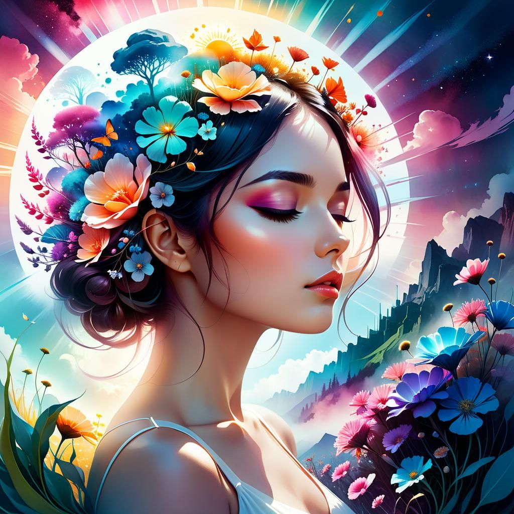 Blooming Sleeping Beauty.