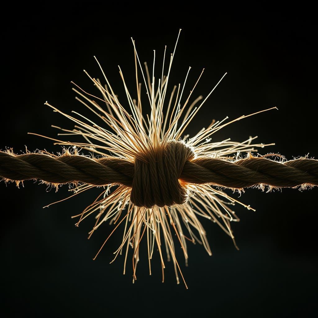 Dramatic Rope Breaking: Film Noir Style