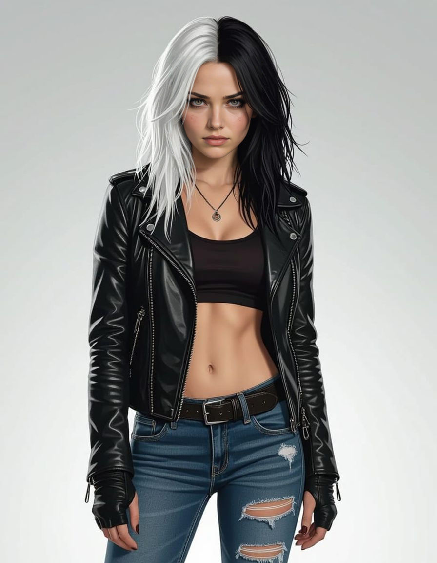 Caylee Cowan as Rogue, X-Men Superheroine in Dark Hair with ...