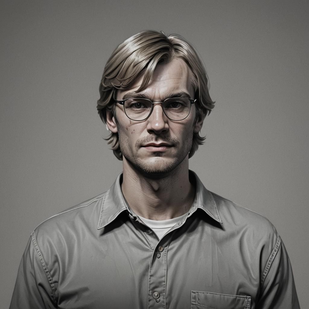 Realistic 3D Portrait Render with Deep Shadows