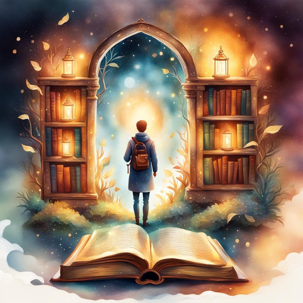 Magical Book Reveals a Dreamy Watercolor World