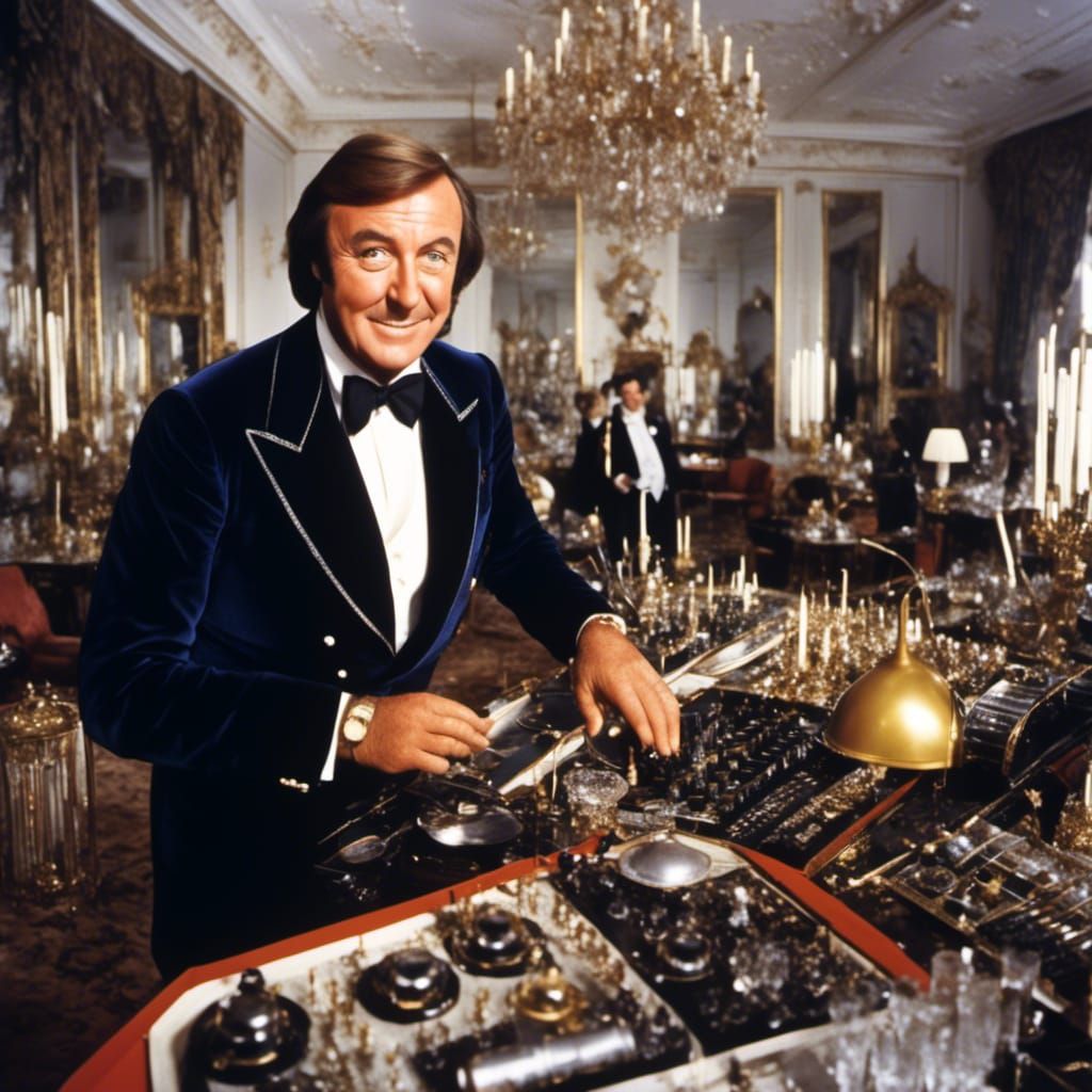 So I'm on BBC2 now, telling Terry Wogan How I made it. And w...