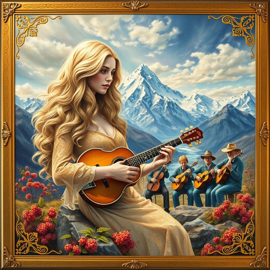 Golden Goddess of Arctic Music