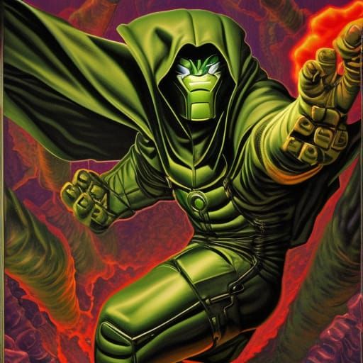 Victor Von Doom Concept Art Movie Poster