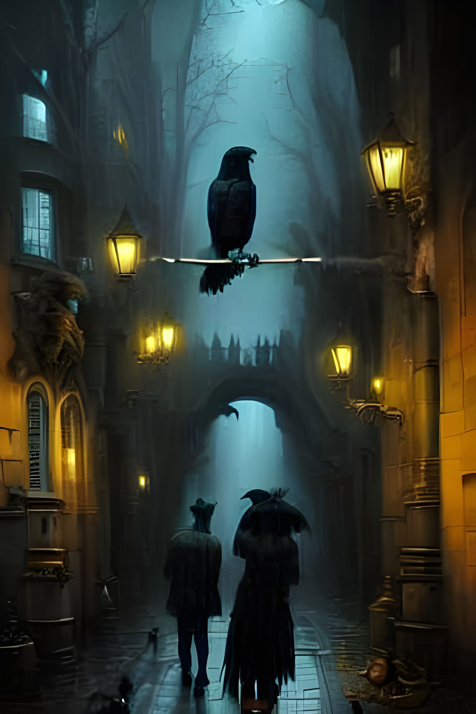Ravens are the birds I’ll miss most when I die. If only the darkness into which we must look were composed of the black ...