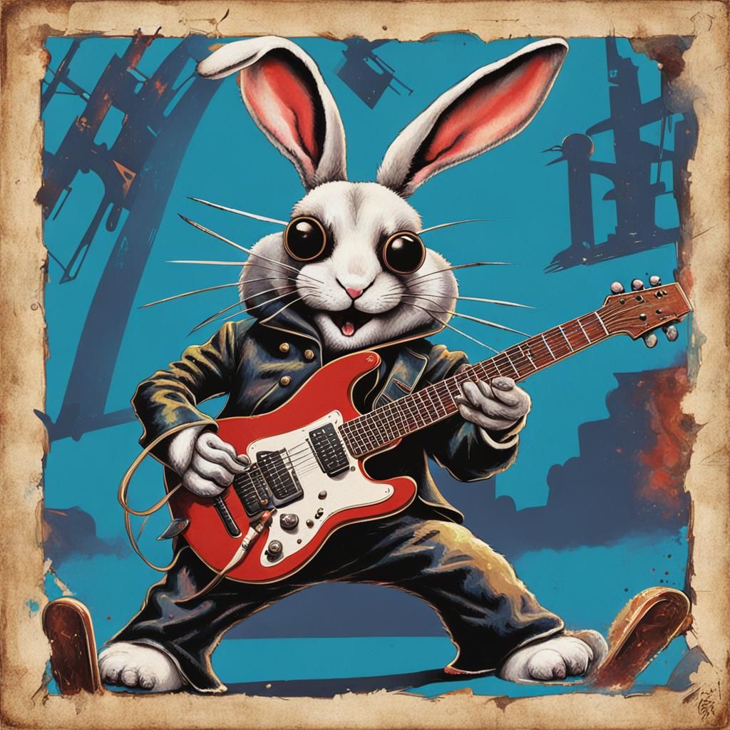 Metal Bunny Album Cover Art