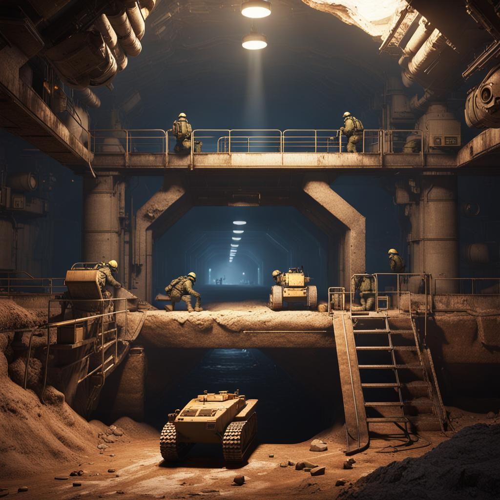 Gophers Unearth Abandoned Military Base in 3D