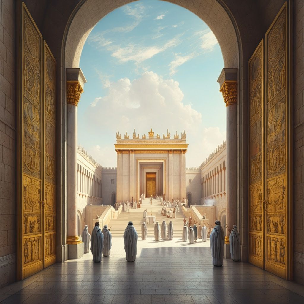 Majestic Holy Temple During Second Temple Period