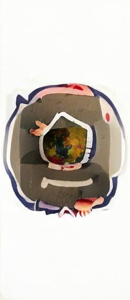 Chibi Body Horror Inspired by Kandinsky