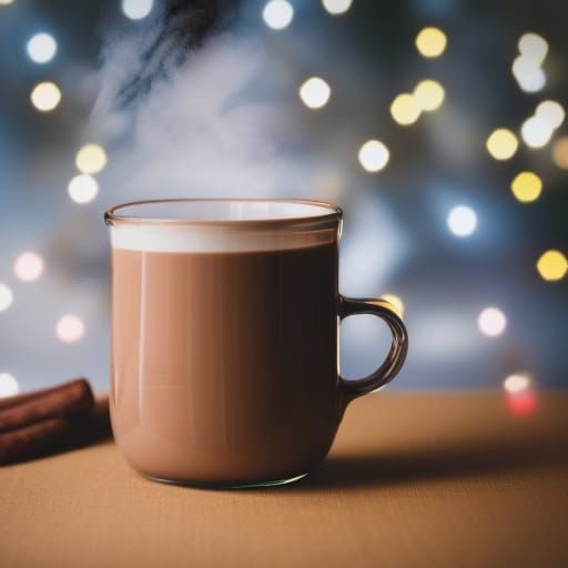 Steaming Mug of Hot Cocoa: Professional Photography