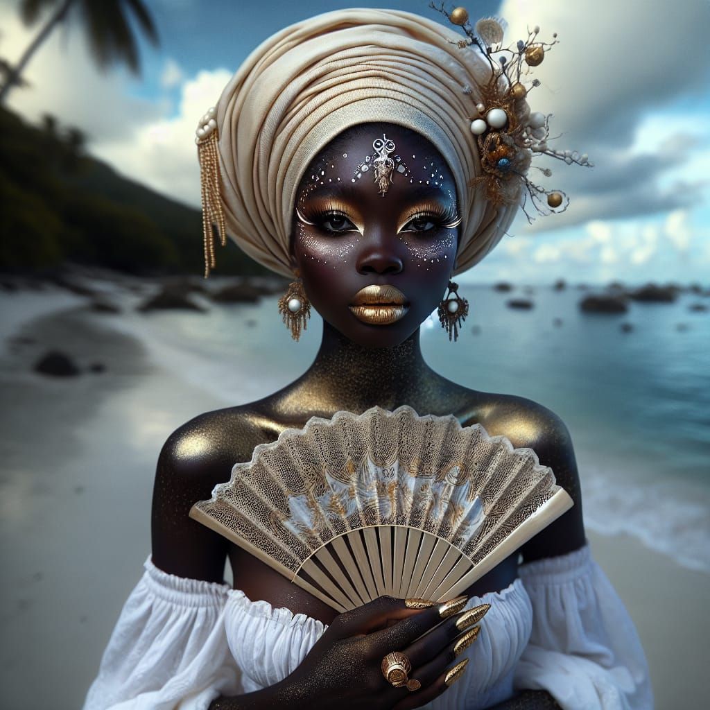Oshun Embodied: A Haitian Goddess in Digital Art